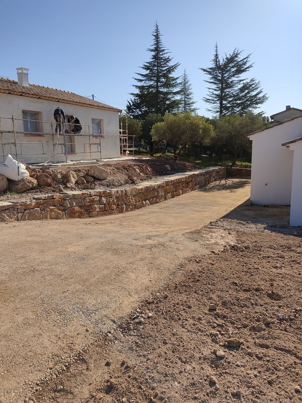 Création mur de soutènement Draguignan