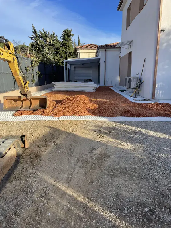 Terrassement à Draguignan